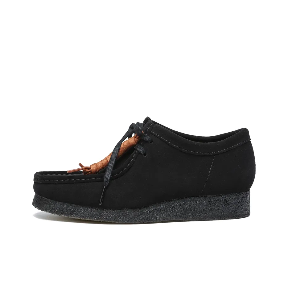 Clarks Originals Wallabee Boot Black Suede