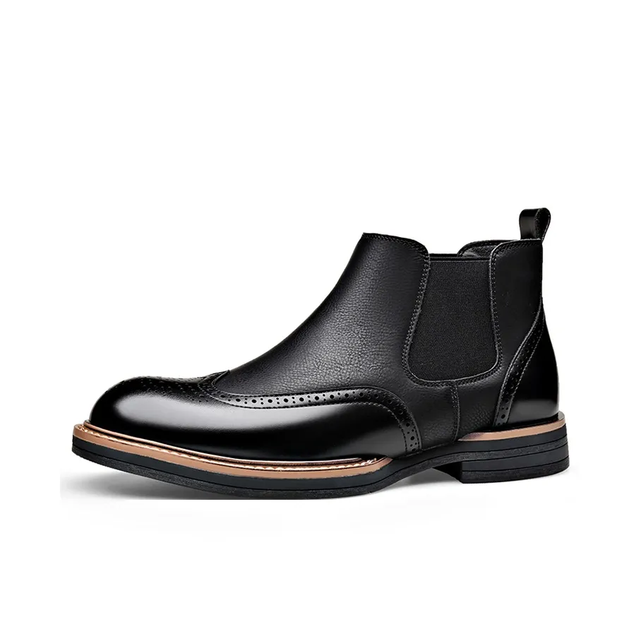 YEDANI Chelsea Boots Men's Black