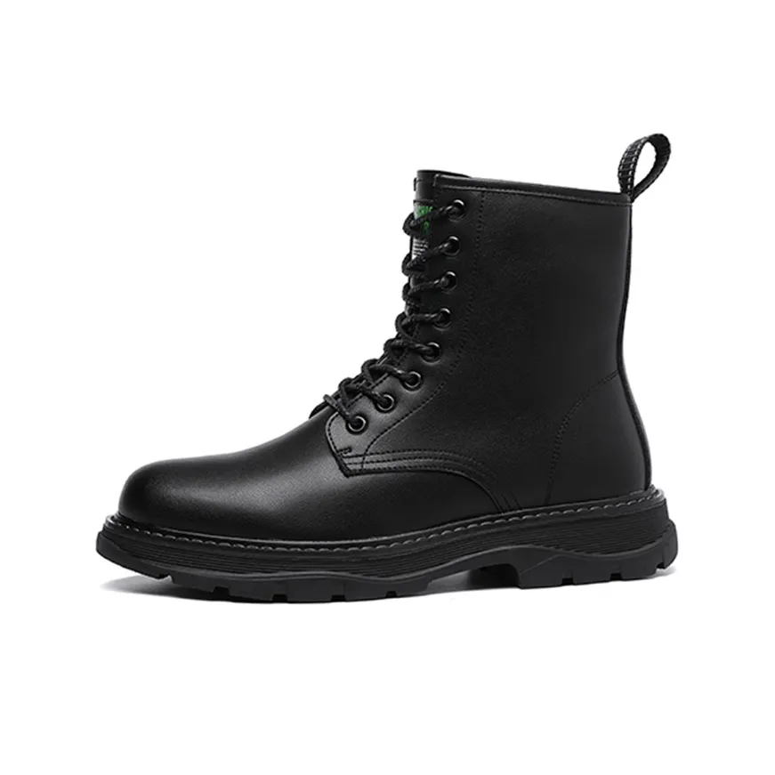 YEDANI Crew Martin Boot 4CM Мужской Черный