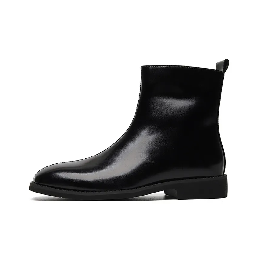 Lady's House Ankle Boots Men's Black