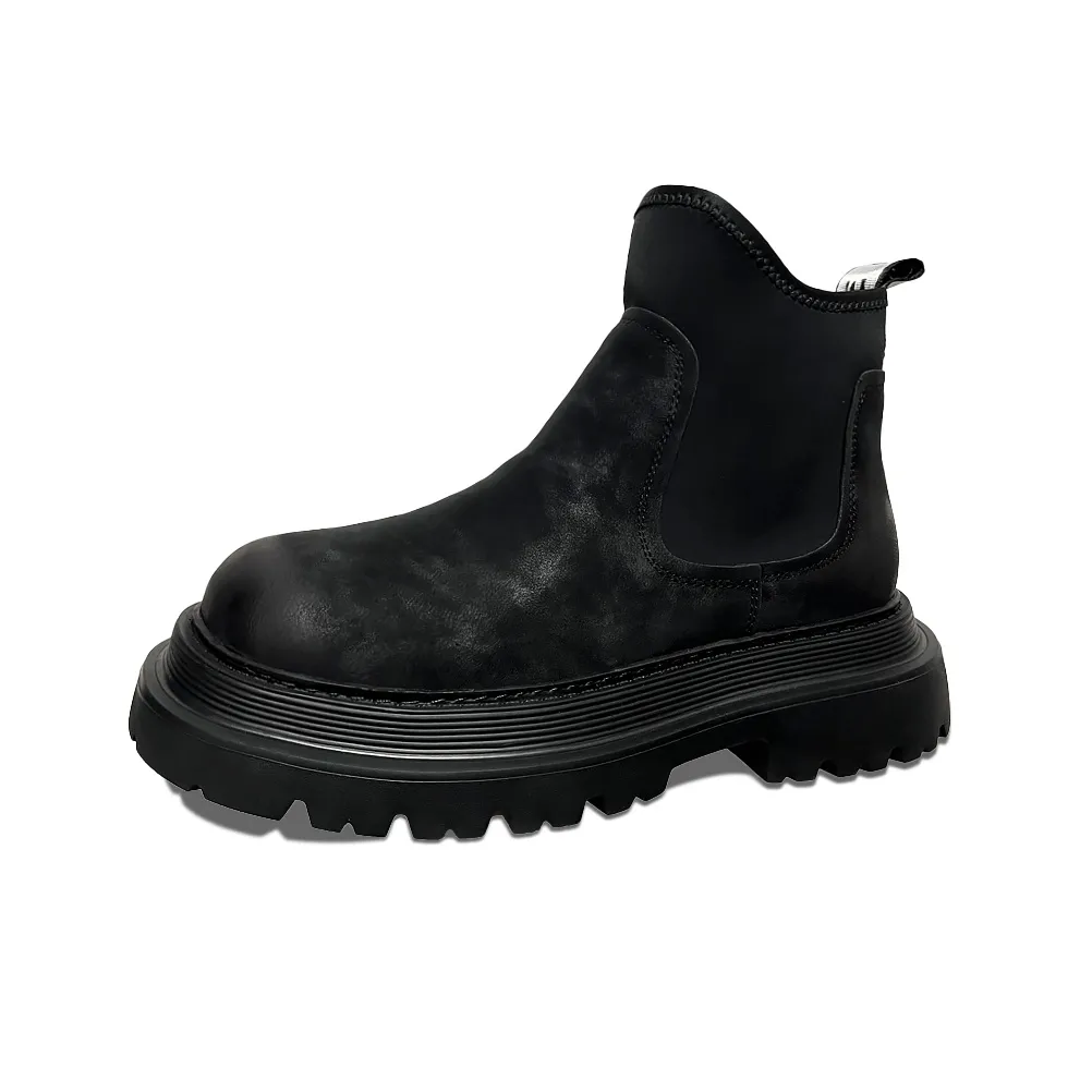 WEISHIBANGWEI Ботильоны Мужские Черные