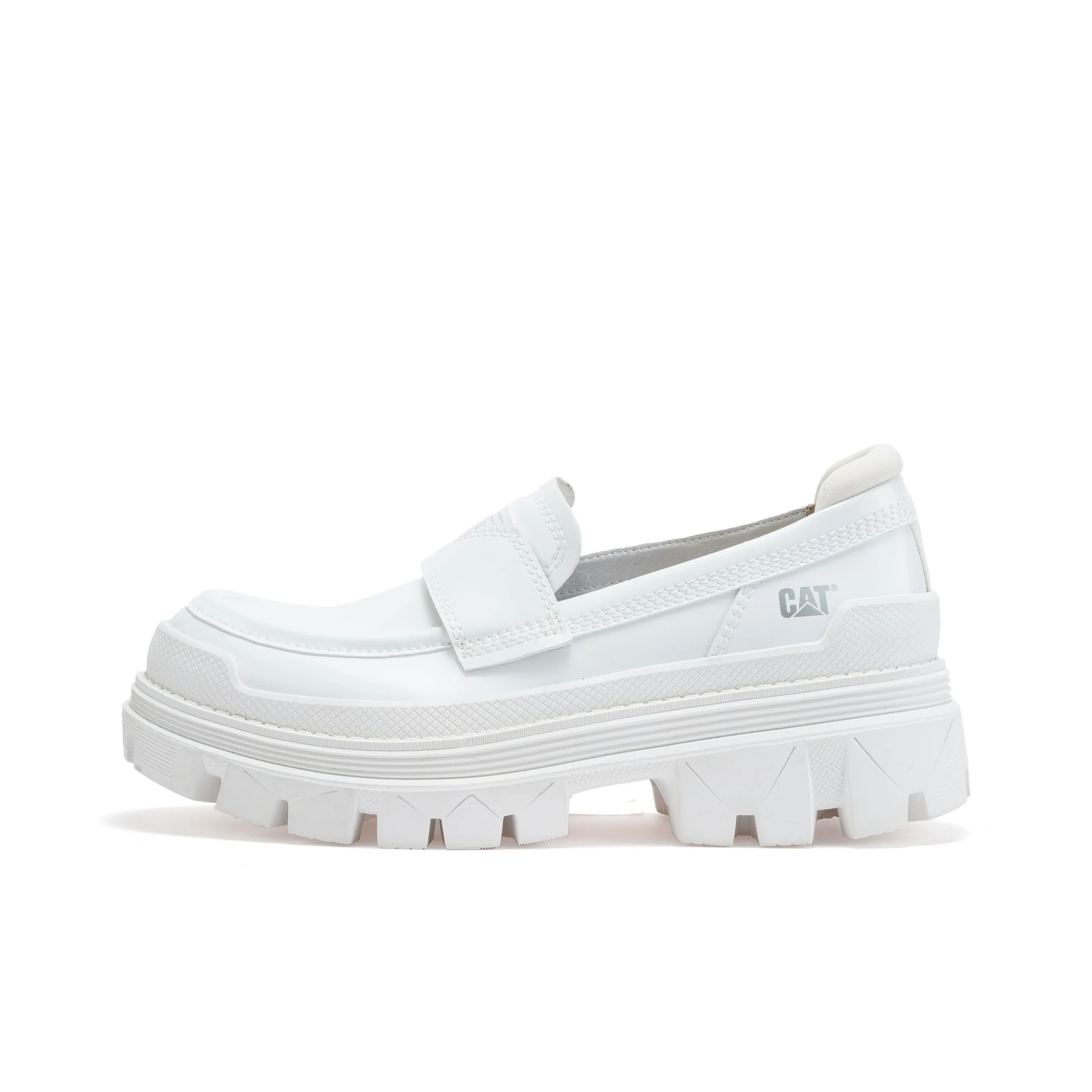 CAT Hardwear Loafer Abrasion Resistant Short Outdoor Boots Women's White