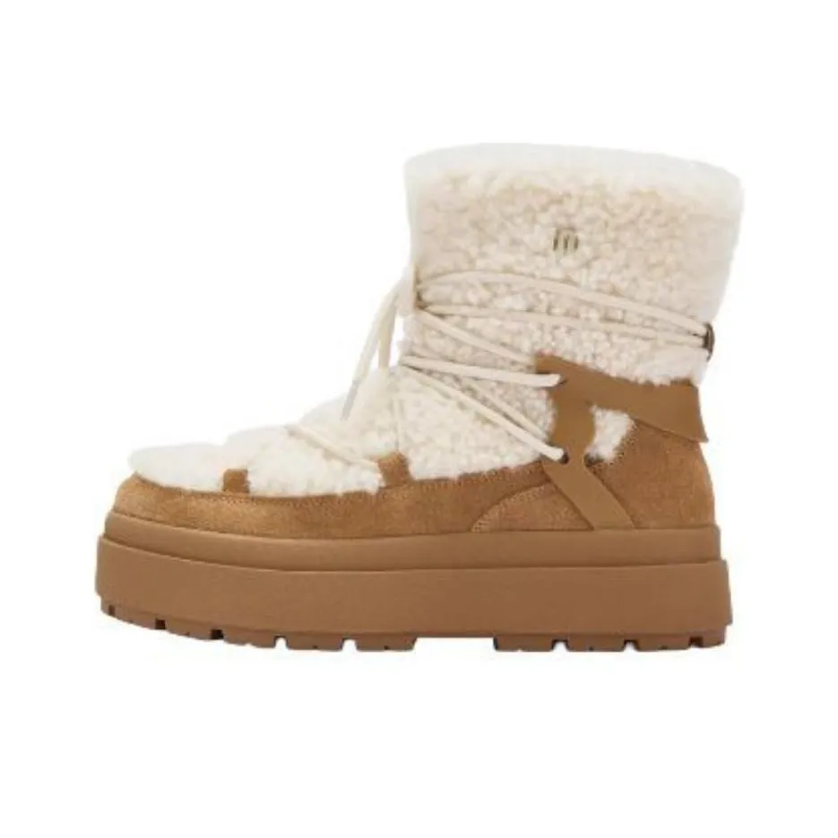 73Hours Hokkaido Первый снег Короткие Сноубутсы Женские Коричневый