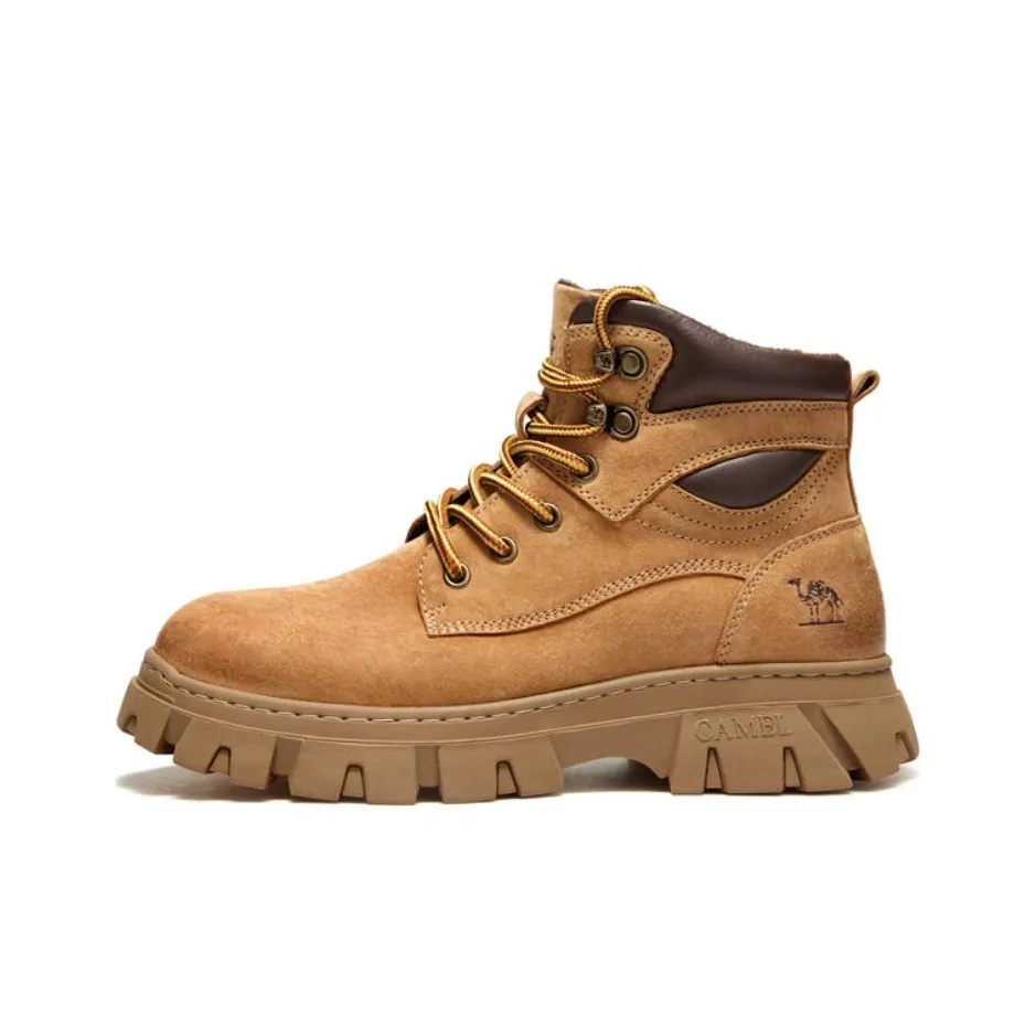 CAMEL Wear Resistant Height Increasing Short Outdoor boots Perfects 5cm Men's