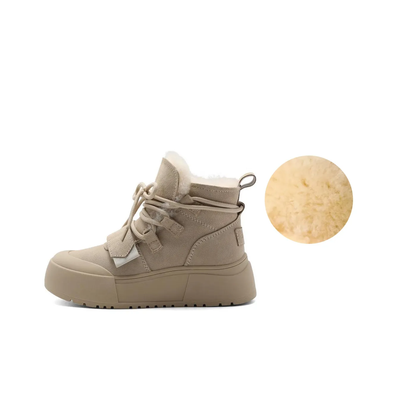 BELLE Ankle-Length Snow Boots Women's