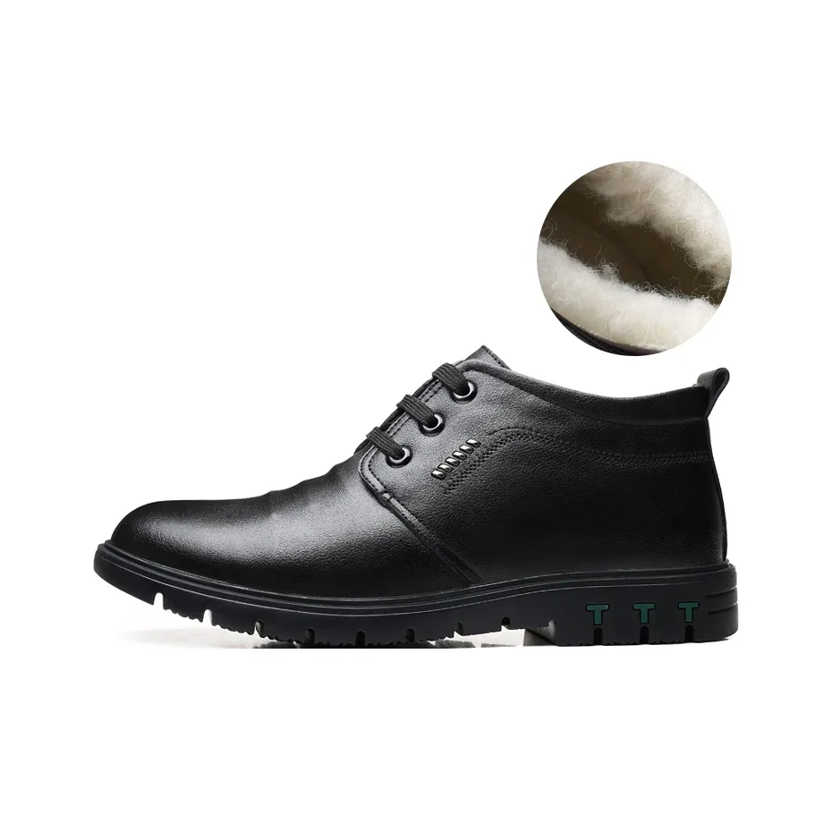 VANSSI Ankle Boots Men's Black