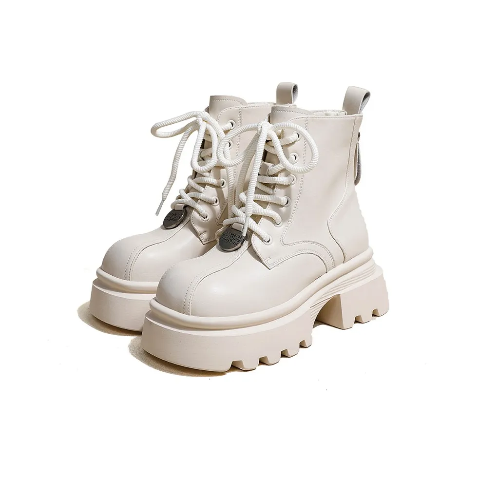 Ouumeis Короткий Мартин Ботинок 7 см Женские