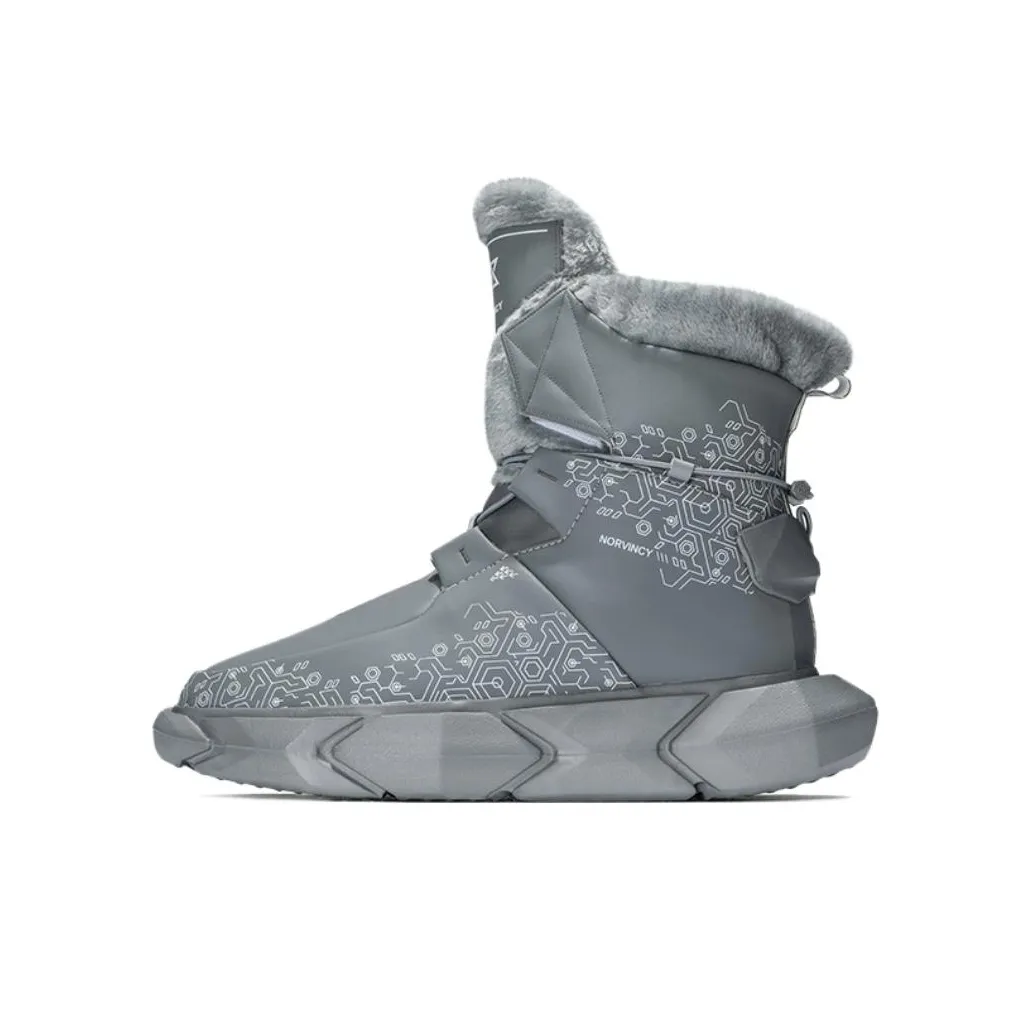NORVINCY Термический Увеличивающий Высоту Противоскользящий Короткий Снегоботинки Унисекс