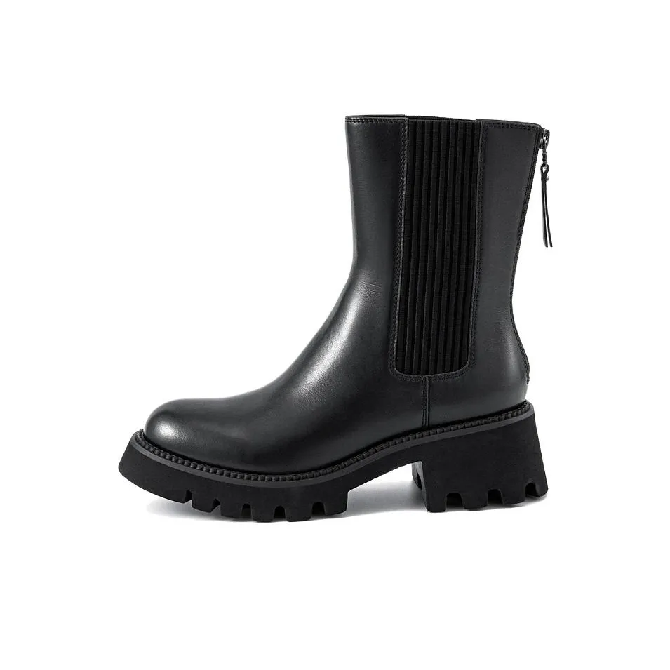 SAM EDELMAN Short Chelsea Boots Women's Black