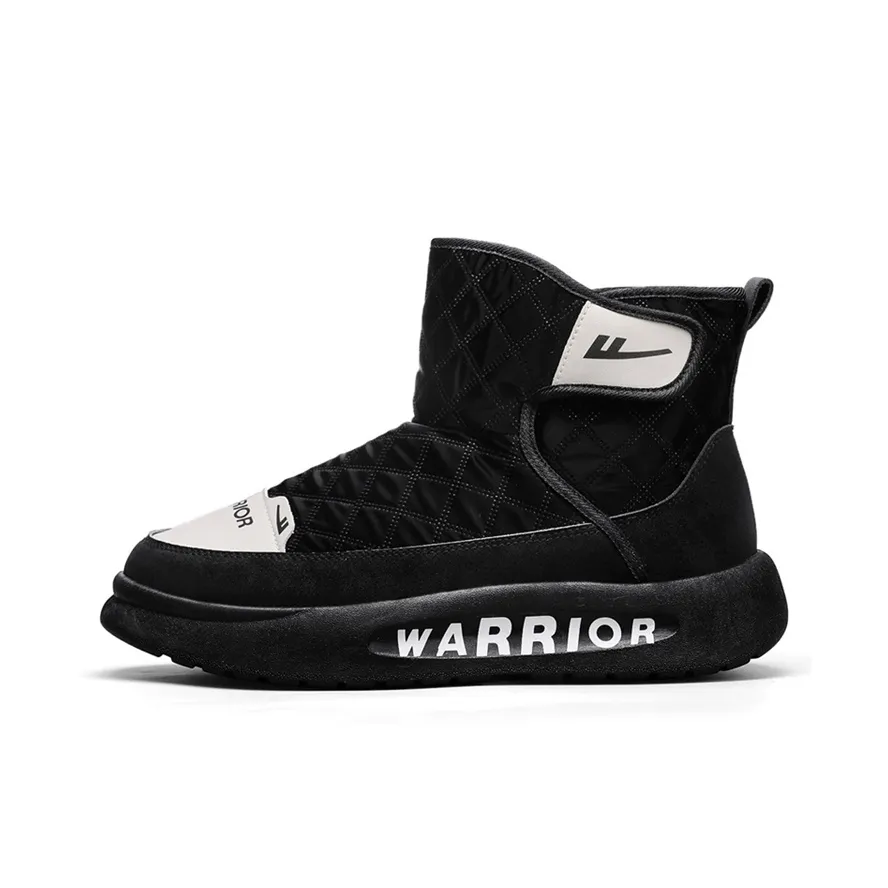 Warrior Термостойкий противоскользящий короткий сноубутс мужской черный