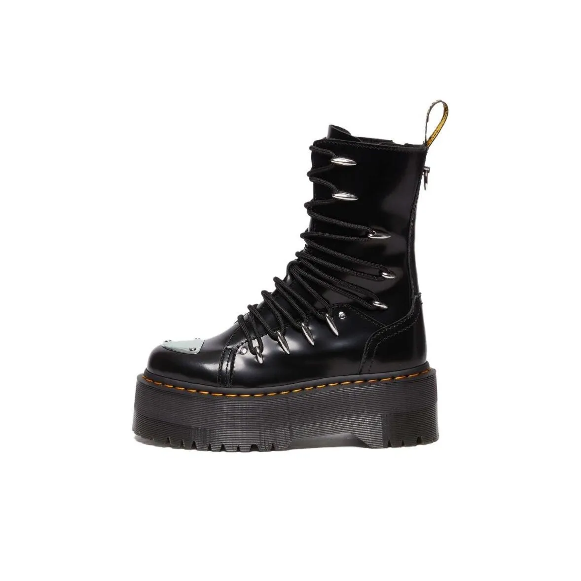 Dr.Martens Jadon Hi Ltt Max Leather Platform Boots 
Black
 Women
s