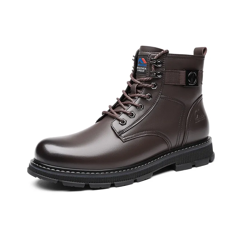 KOLUMB Короткий MID Голень Мартин Boot Мужской Коричневый