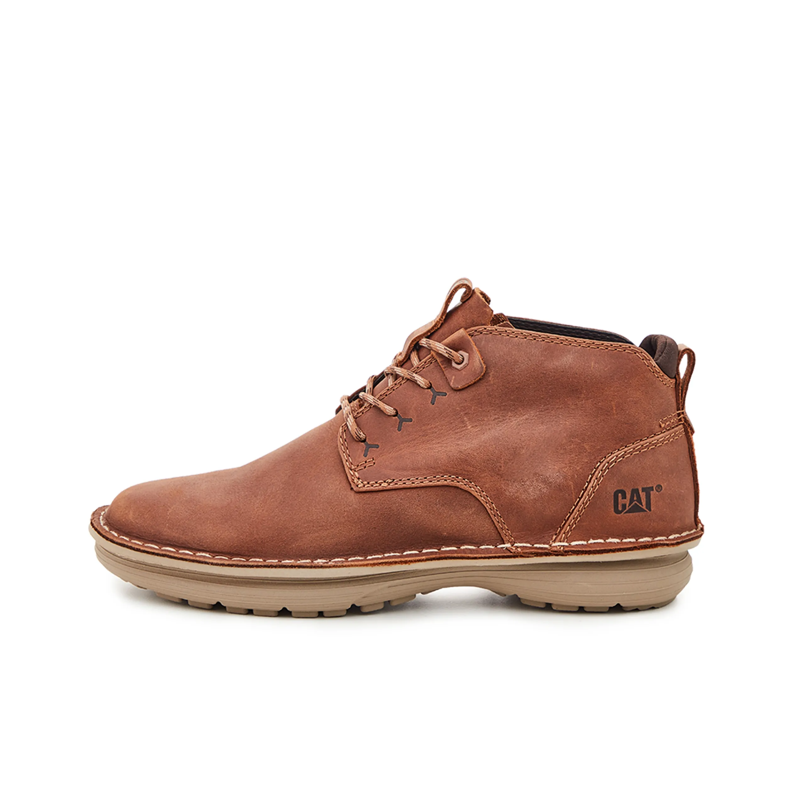 CAT Ankle Boots Men's Dark Brown