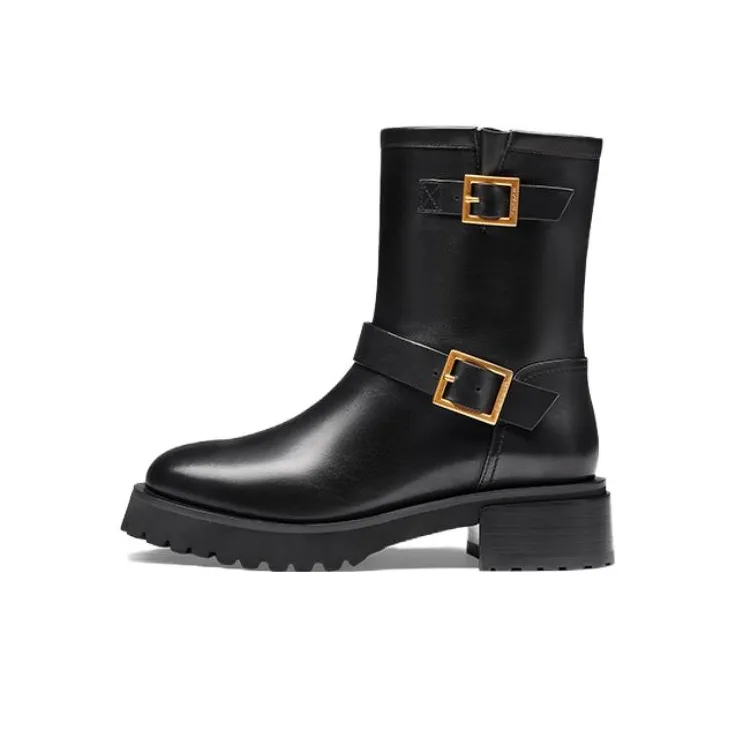 ZSAZSAZSU Ankle Boots 4cm Women's Black