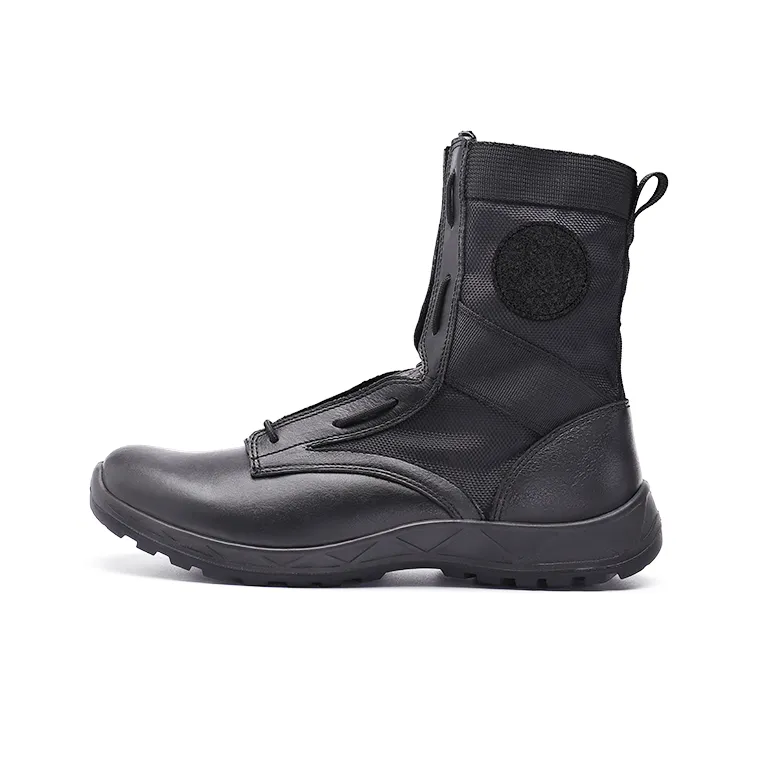 Slider Long Yan Series Cushioning Wear Resistant Crew Outdoor Boots Ultimate Men's Black