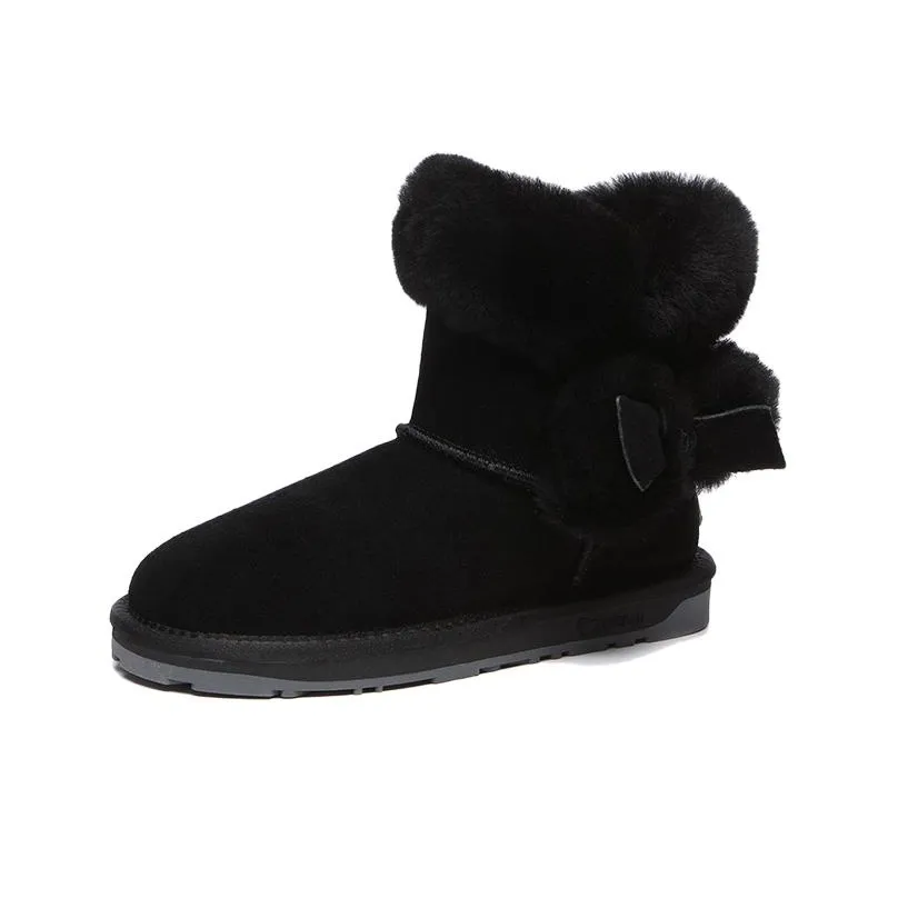 EVERAU Slip-resistant Thermal Crew Snow Boots Women's EVERAU Противоскользящие термальные ботинки Crew для снега женские