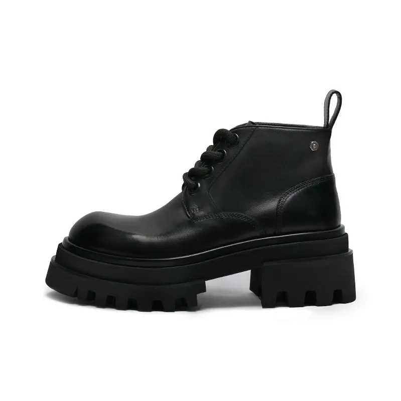 Viplander Ankle Длина Martin Boot 8 см Мужской Черный