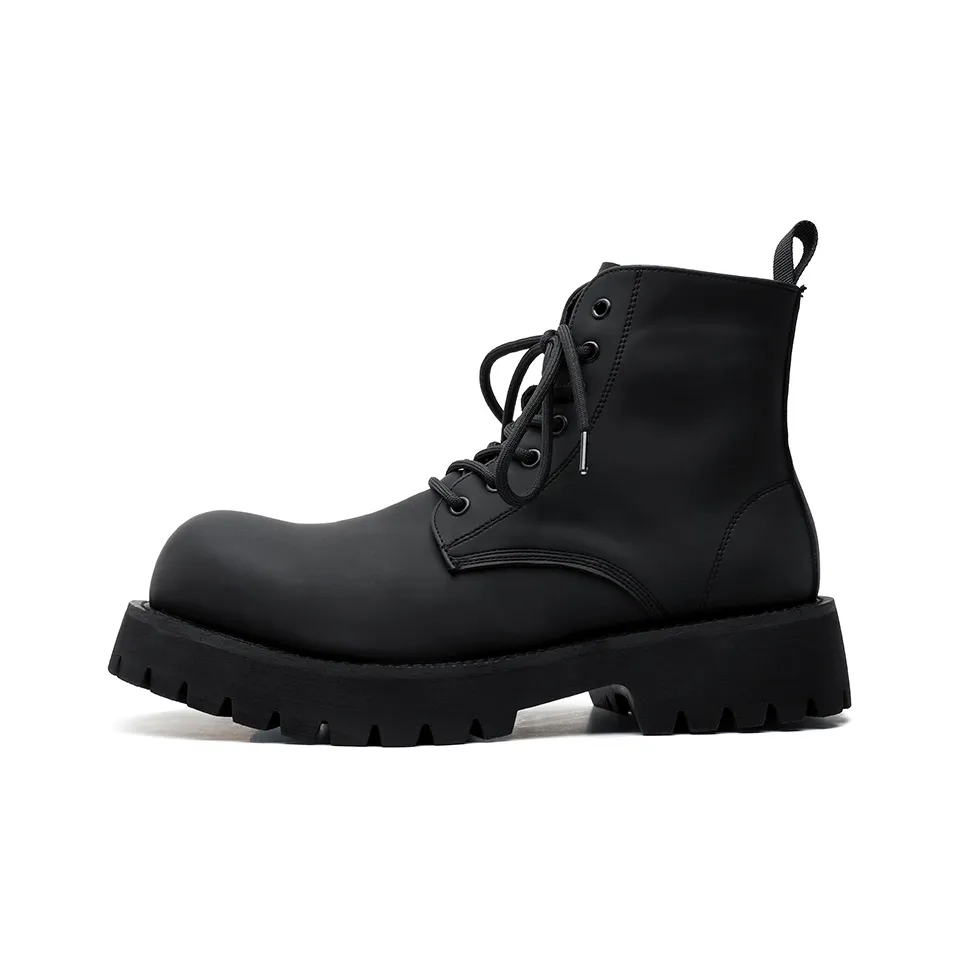 Chi Wolf Британский стиль Повседневный Мужской Черный