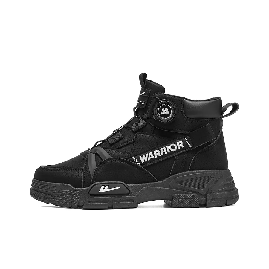Warrior Ankle Length Martin Boot Men's Black