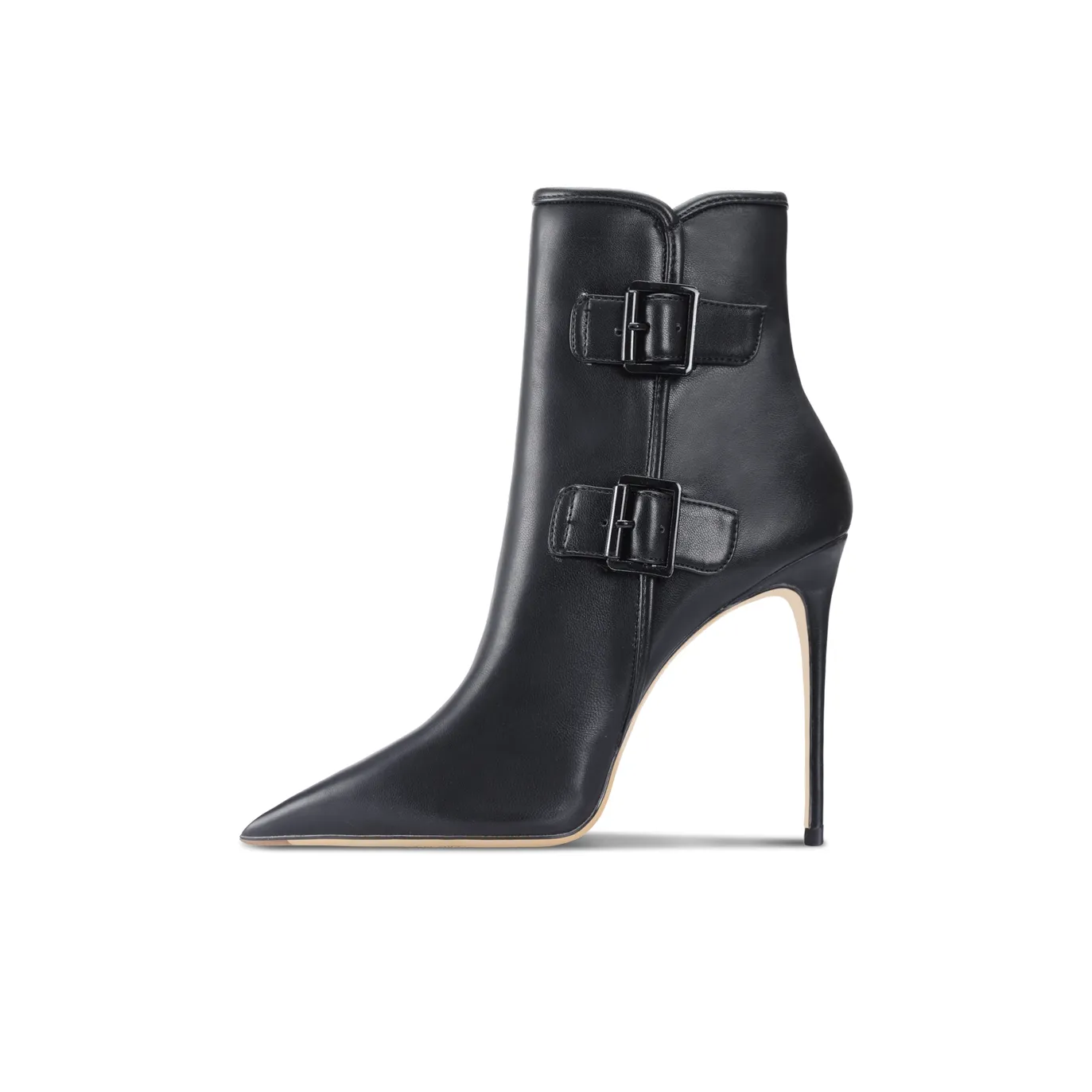 Suyymakk Ankle Boots Super High Heel Women's Black