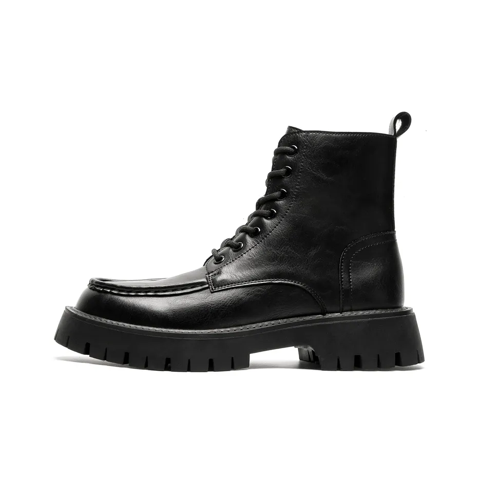 WEISHIBANGWEI Короткий MID Голень Мартин Ботинок Мужской