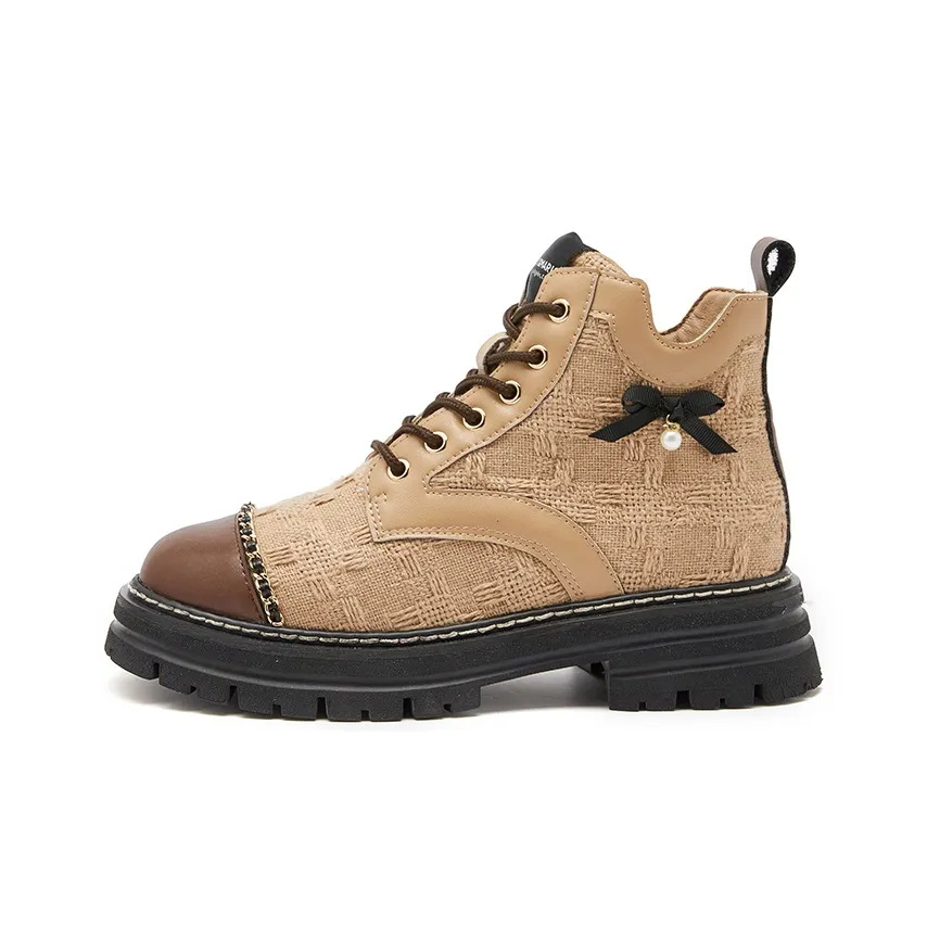 Joy&Mario Мартинсы Хаки Женские