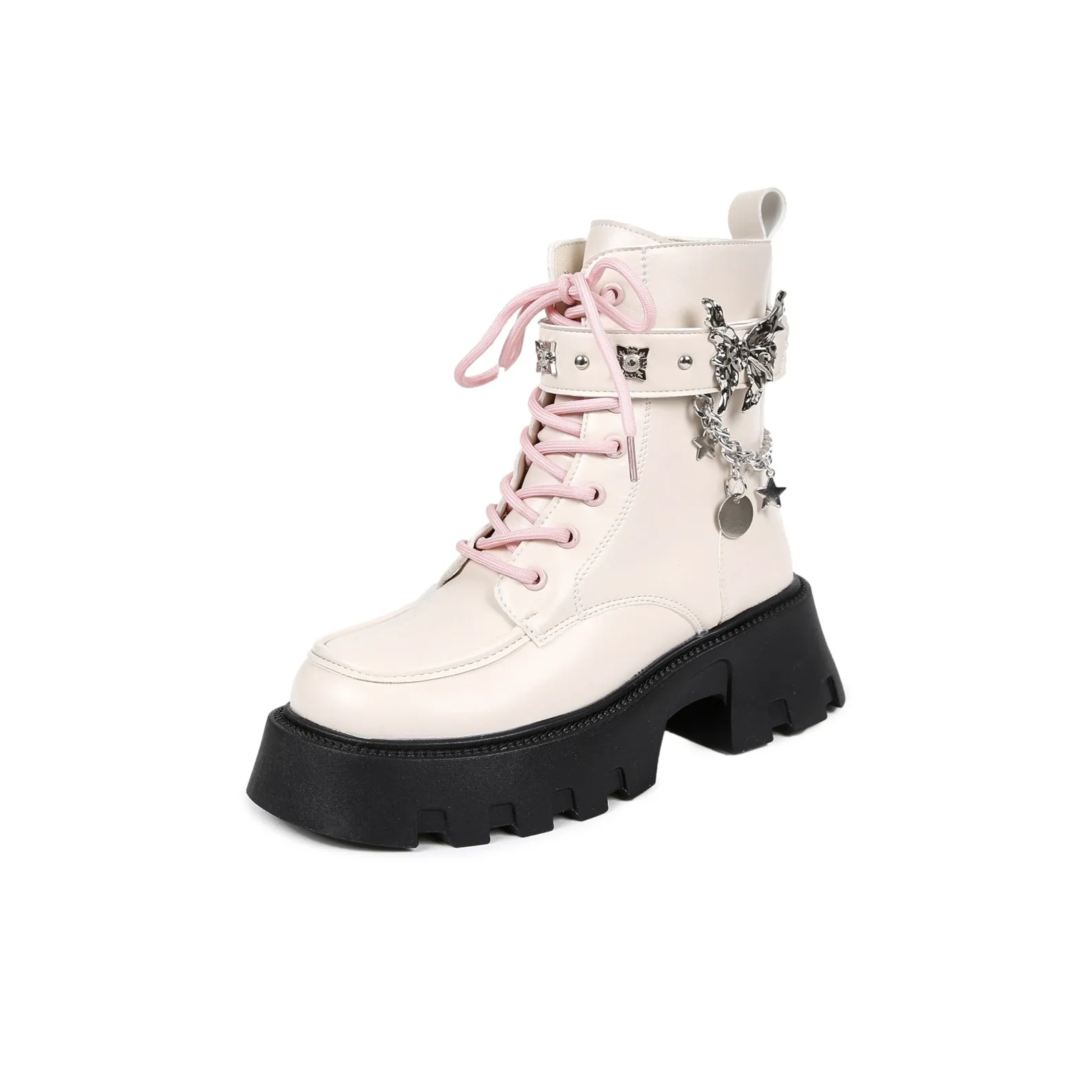 OBWA Короткий Мартин Ботинок 5CM Женский