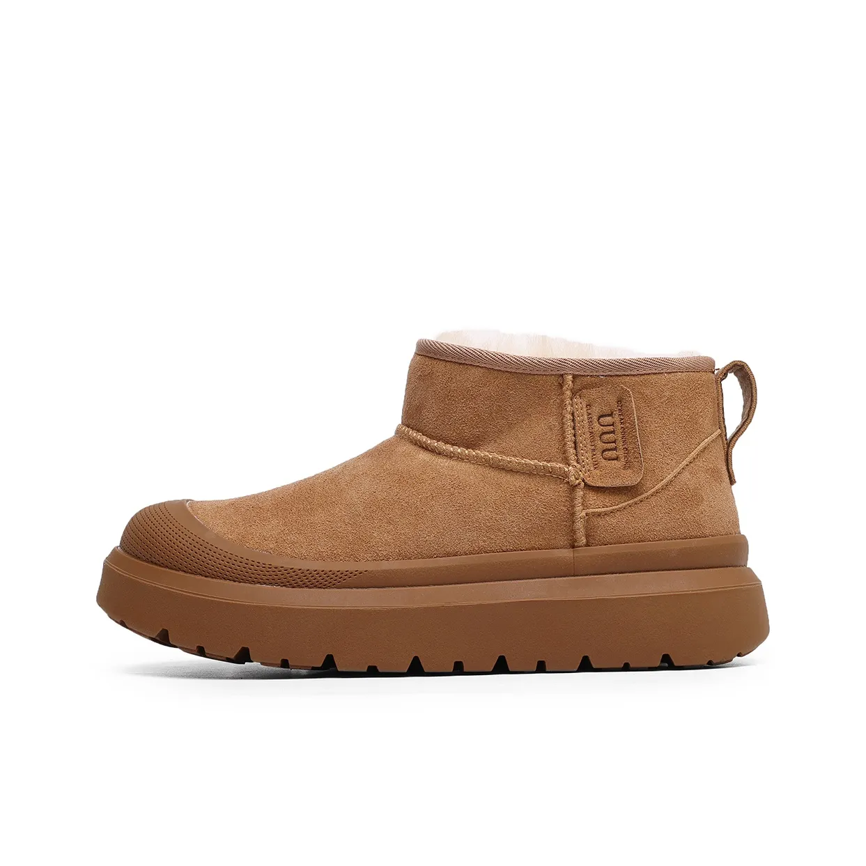 FAPAI Термический Водонепроницаемый Устойчивый к Износу Амортизация Увеличение Высоты Короткие Снежные Ботинки Унисекс