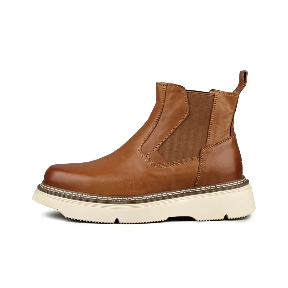 ZUOZHE Короткий Челси Платформа Мужской