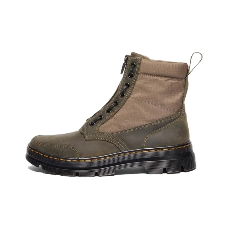 Dr.Martens Short Martin Boot Unisex Khaki Olive Green