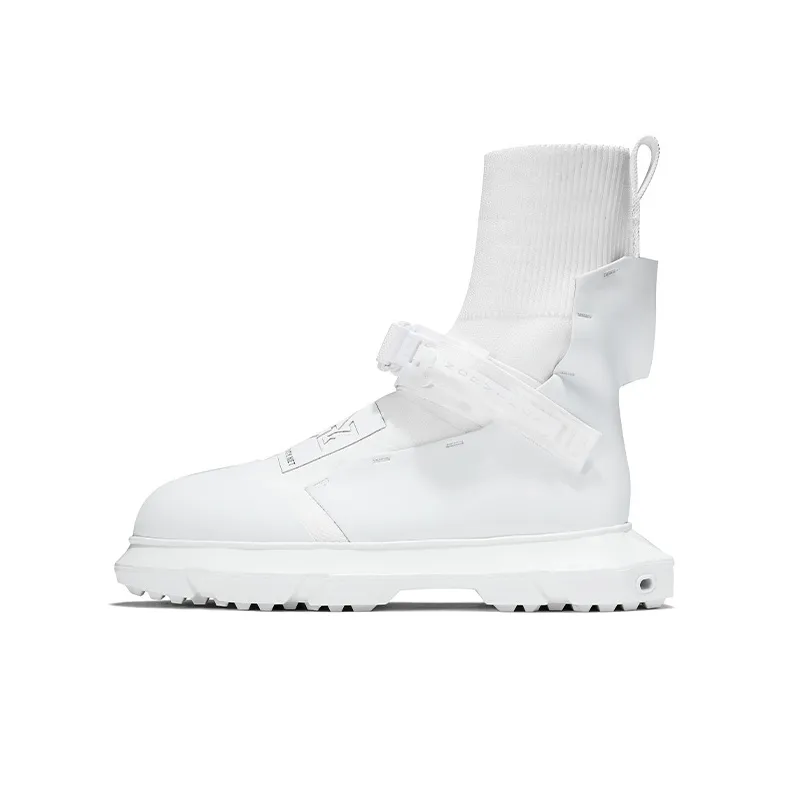 NORVINCY Короткий MID Голень Мартин Boot Унисекс Белый