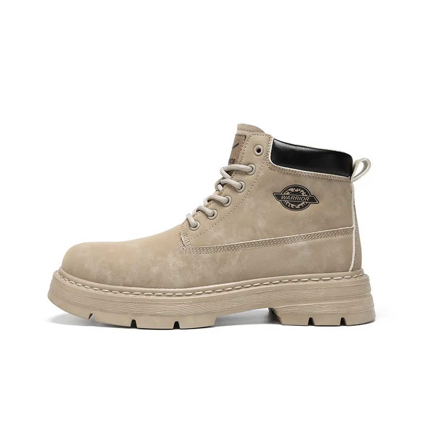 Warrior Classic Yellow Boots Short Martin Boot Men's