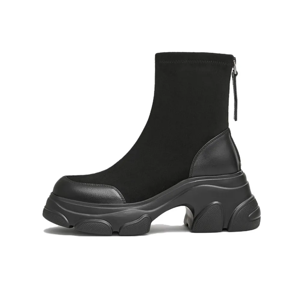 TATA Ankle Boots Women's Black/Coffee