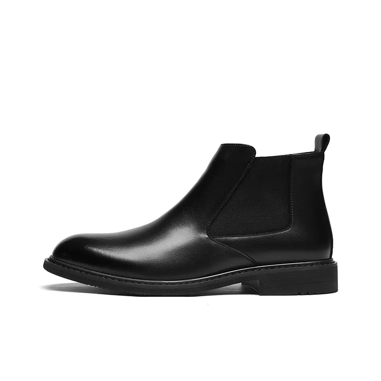OKKO Chelsea Boots Men's Black/Burgundy