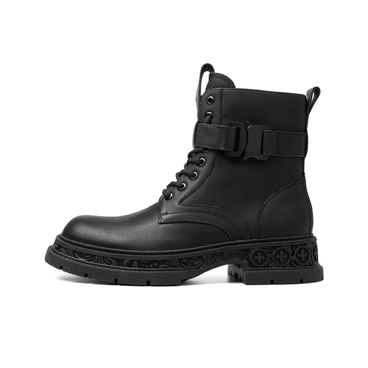 TUATARA Мартинсы Черные Унисекс