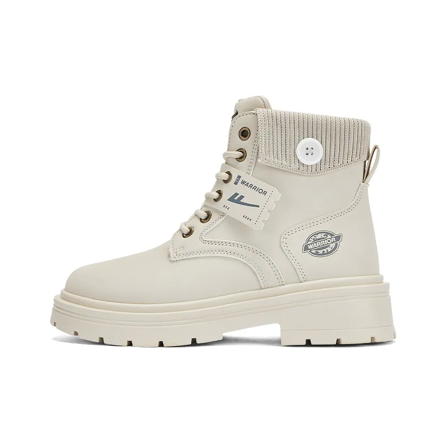 Warrior Short Martin Boot Женские Ecru