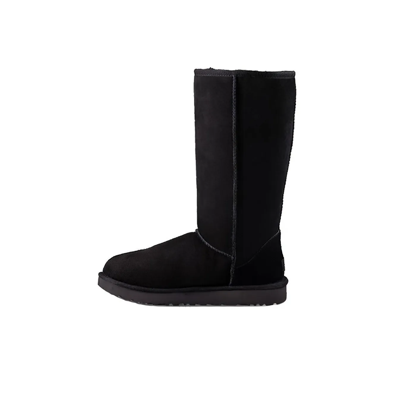 UGG Classic Tall Ii Black Fleece Lined Women's