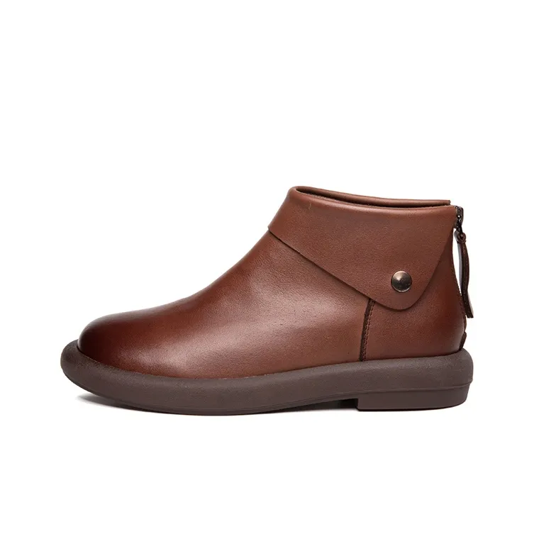 Lady's House Ankle Boots 3.5cm Women's