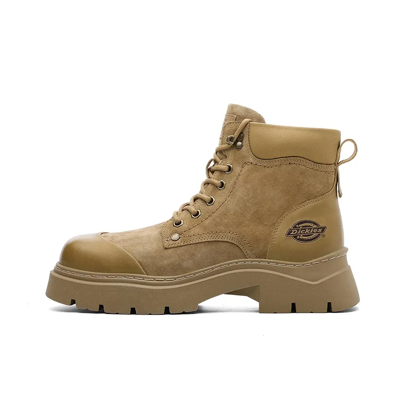 Dickies Короткий Мартин Ботинок 5 см Мужской Светло-Коричневый