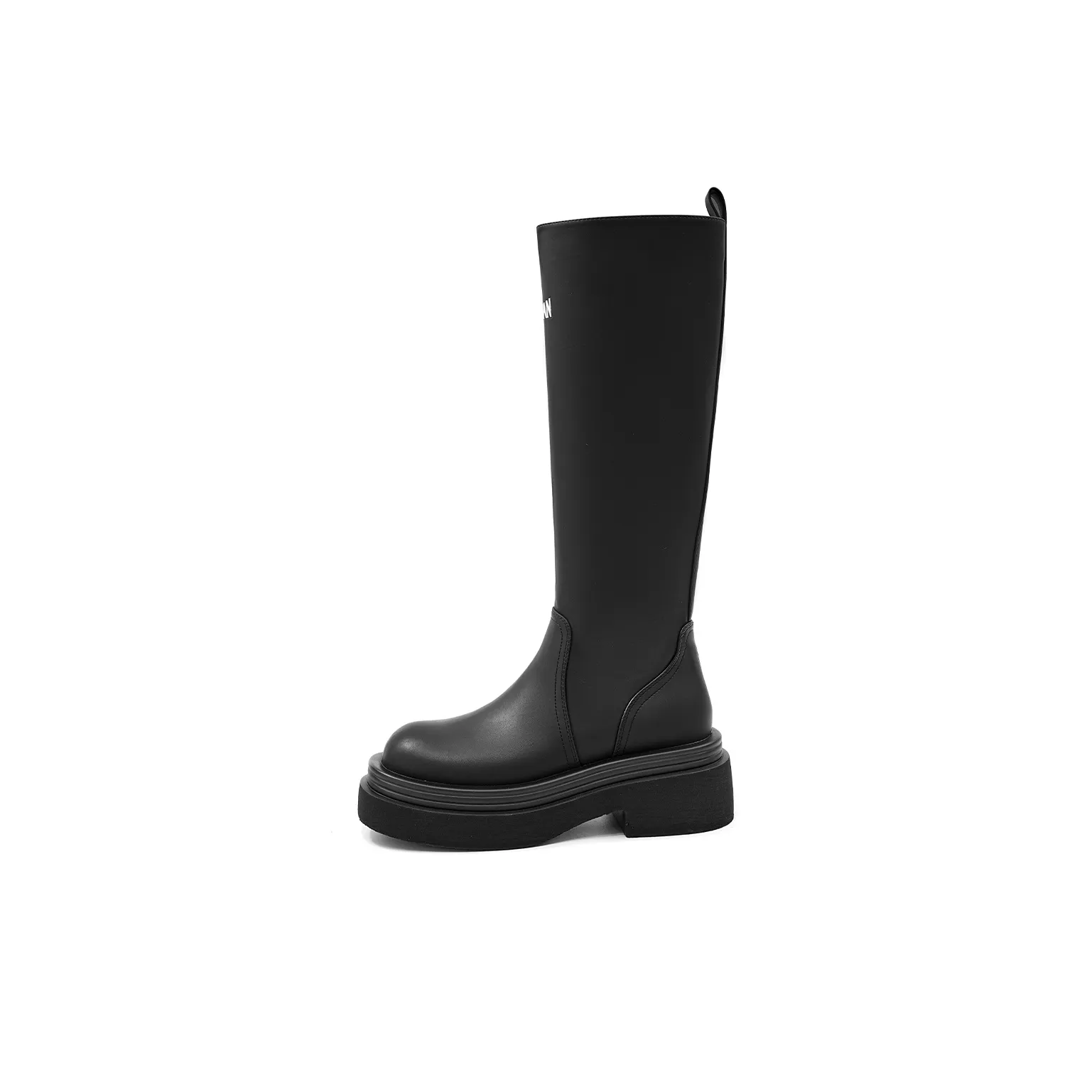 EBLAN Knee high Boots Grey Women's Black