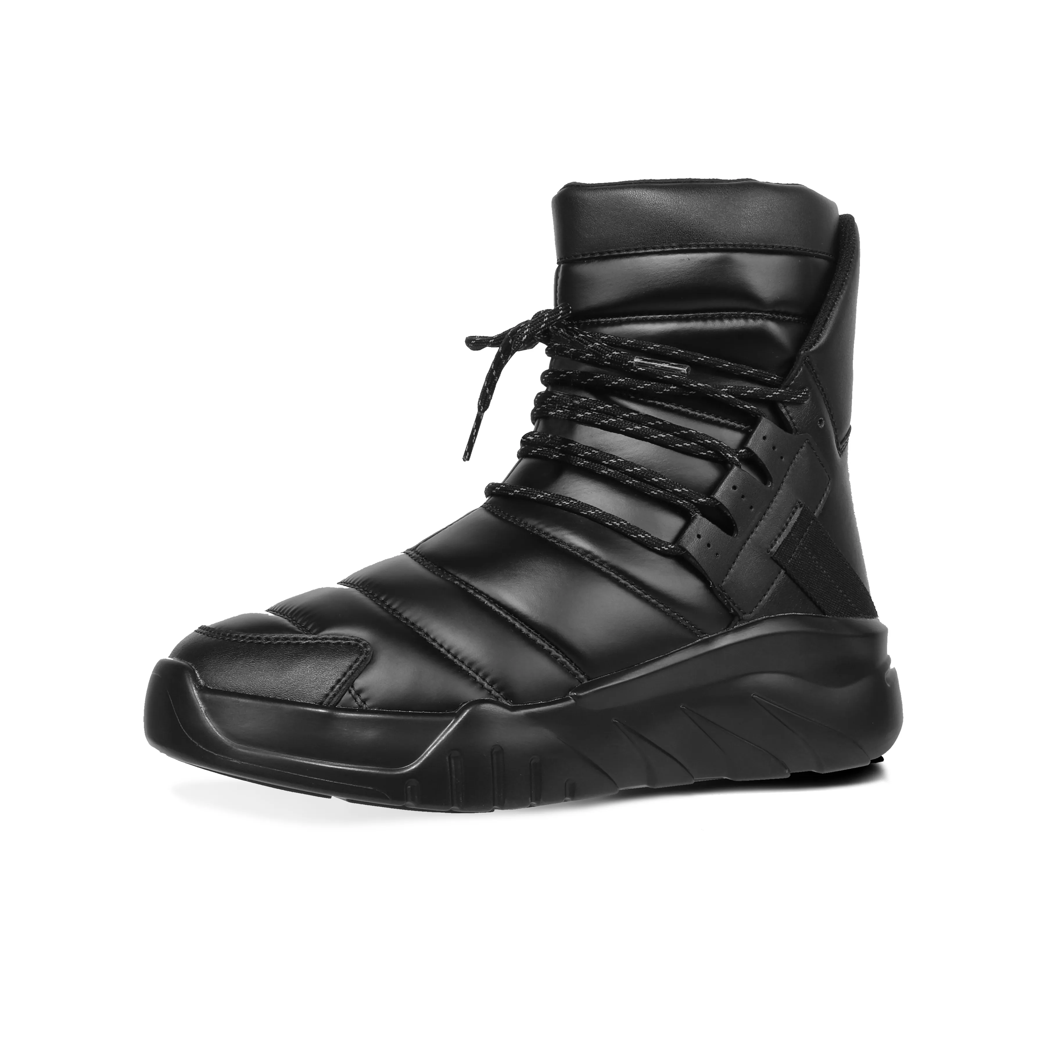 SOULSFENG Термический Водонепроницаемый Устойчивый к Износу Резиновая подошва Короткие ботинки для снега MID Унисекс Черный