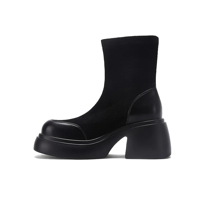 DAPHNE Ankle Boots 7cm Women's Black