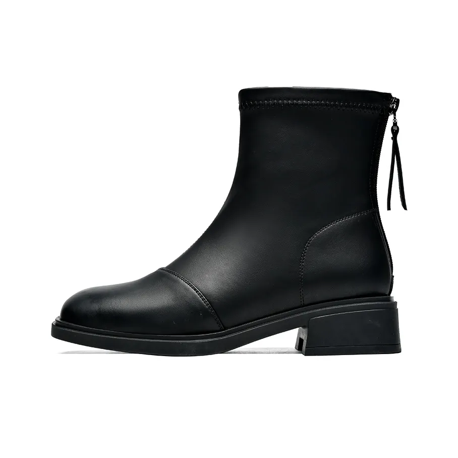 ZHR Грубый каблук Ботильоны 4CM Женские