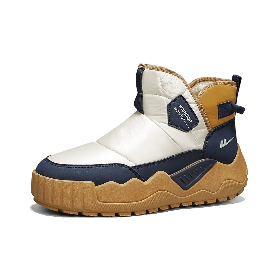 Warrior Сноубутсы Бежевый Темно-Синий Хаки Флис Утепленный Мужской