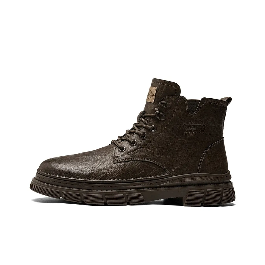 CARTELO Британский стиль Модный Handsome Рабочая одежда Повседневный Tough Guy Мартинсы Мужской