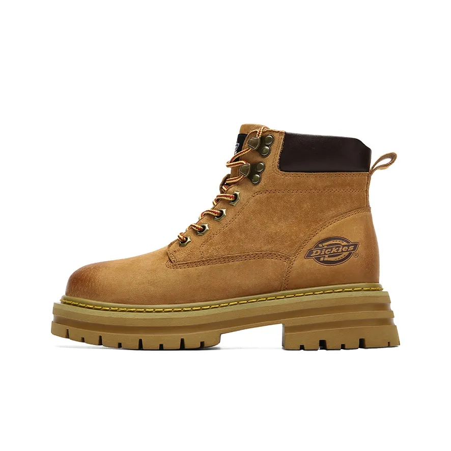 Dickies Classic Trendy Comfortable Versatile Outdoor Boots Men's Earth Yellow