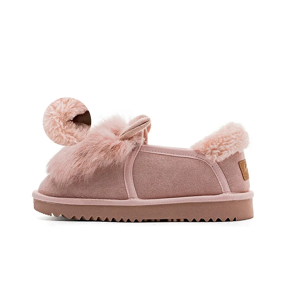 Warrior Термостойкий Аbrasion-Resistant Slip-Resistant Short Snow Boots Women's Pink