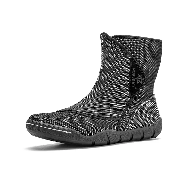 NORVINCY Термостойкие Сноубутсы Мужские Черные