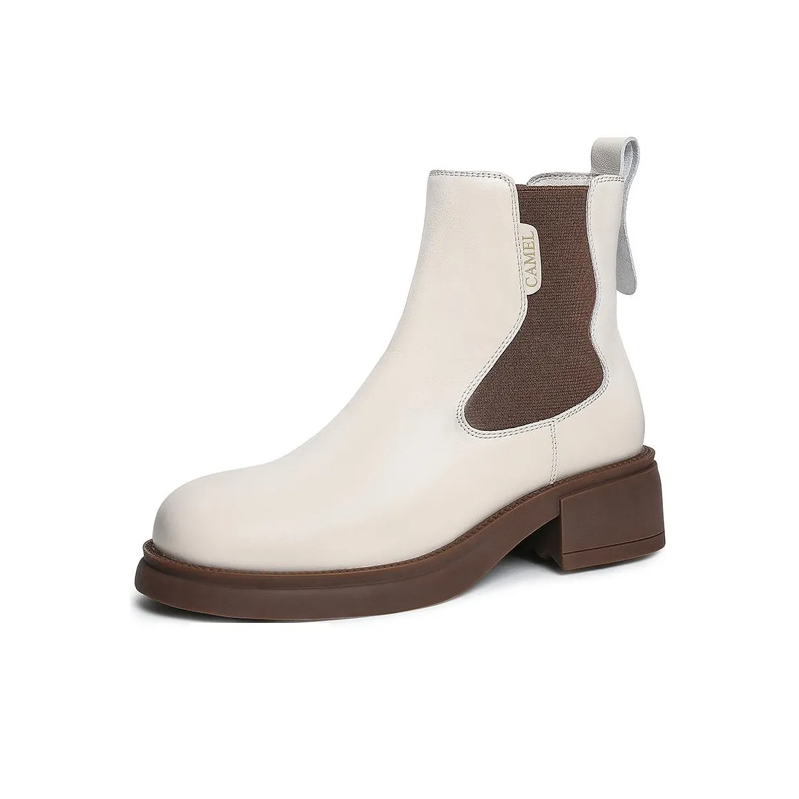 CAMEL Short Chelsea Boots Women's
