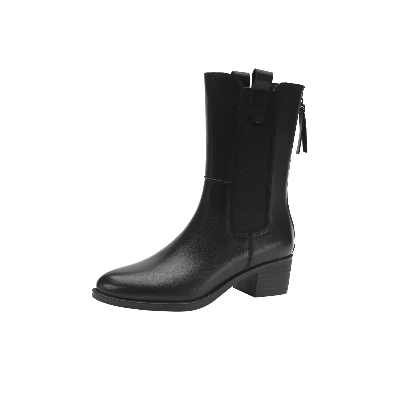 Safiya Sophia Chelsea Boots Low Heel Women's